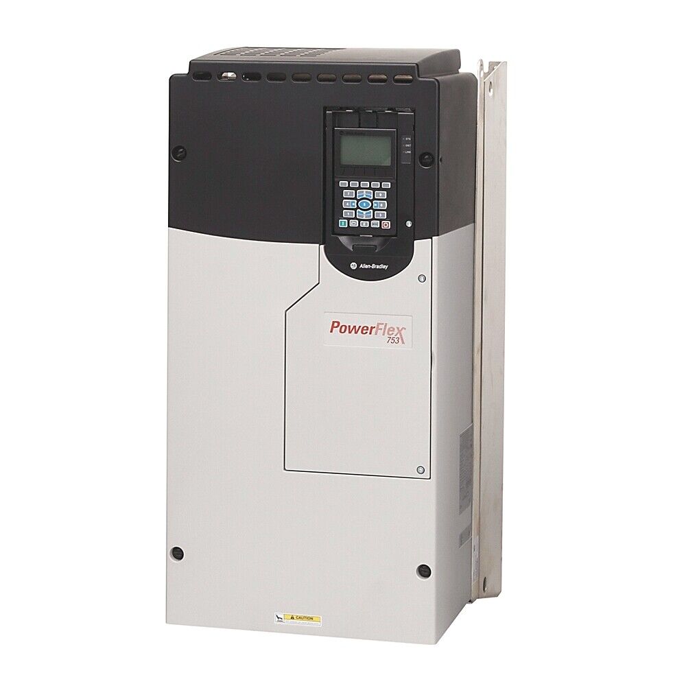 Allen-Bradley PowerFlex 753 AC Drive, industrial control system component, white and black with control panel