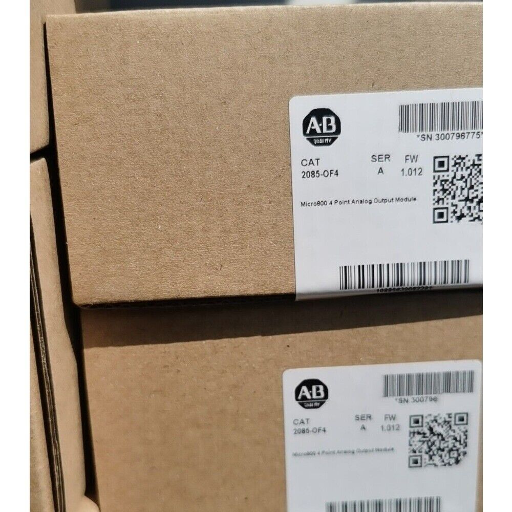 Allen-Bradley 2085-OF4 Micro800 4-Point Analog Output Module in box