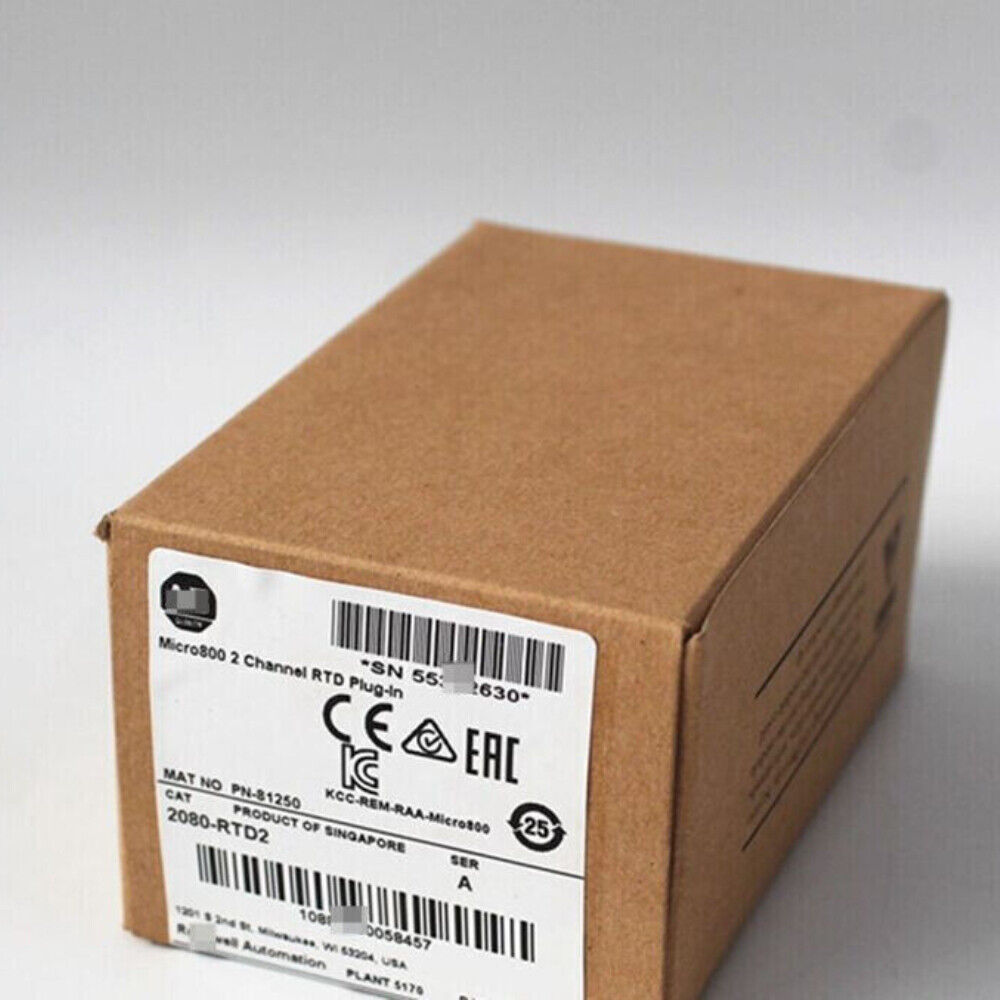 Allen-Bradley 2080-RTD2 Micro800 Plug-in Module Box, PLC module, industrial automation part