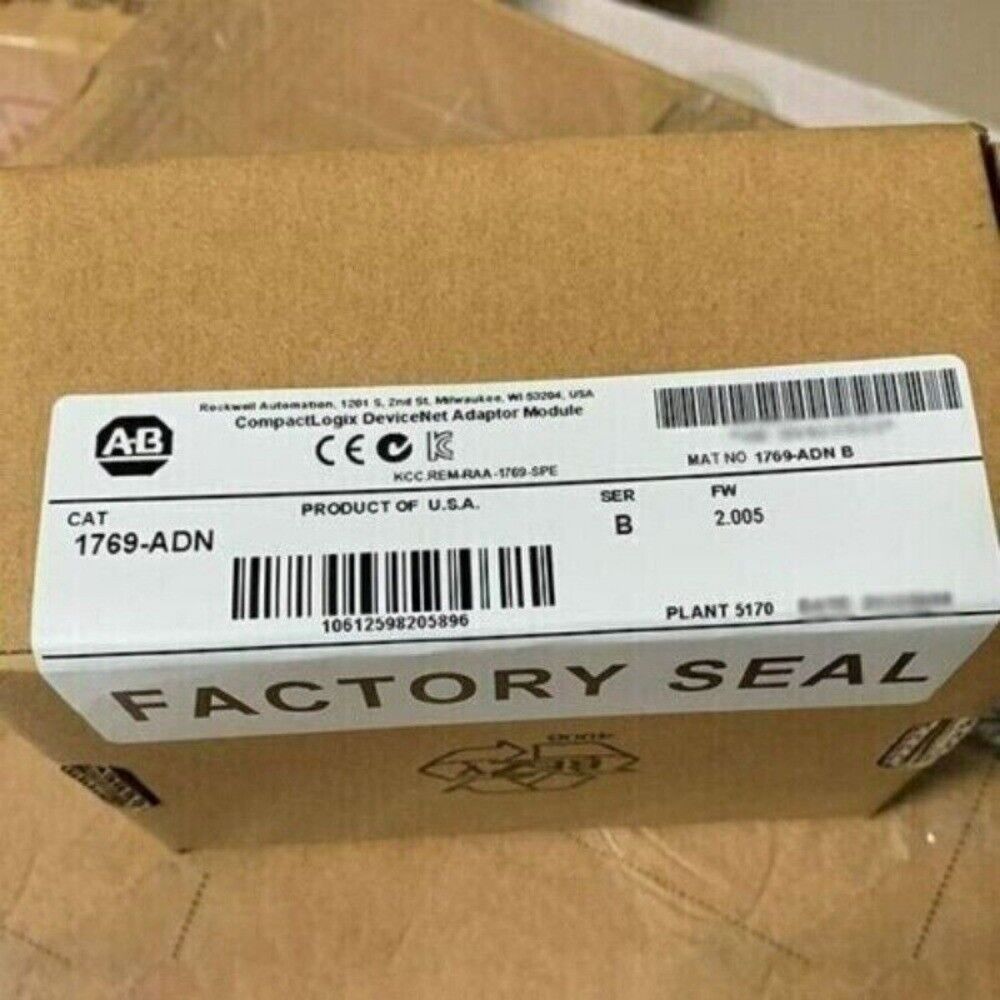 Allen-Bradley 1769-ADN CompactLogix DeviceNet Adaptor Module box, Factory sealed, product of USA