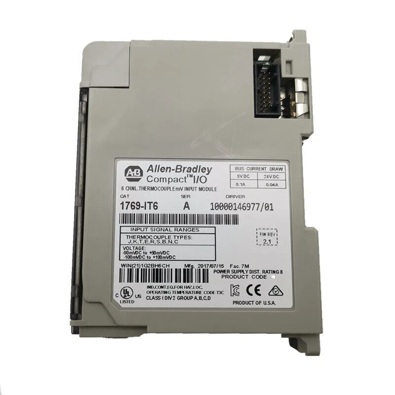 Allen-Bradley 1769-IT6 Compact I/O Thermocouple/mV Input Module for industrial automation