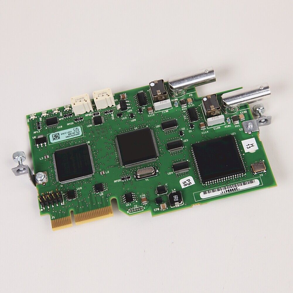 Allen-Bradley PowerFlex 750 Series EtherNet/IP module, green circuit board with various components.