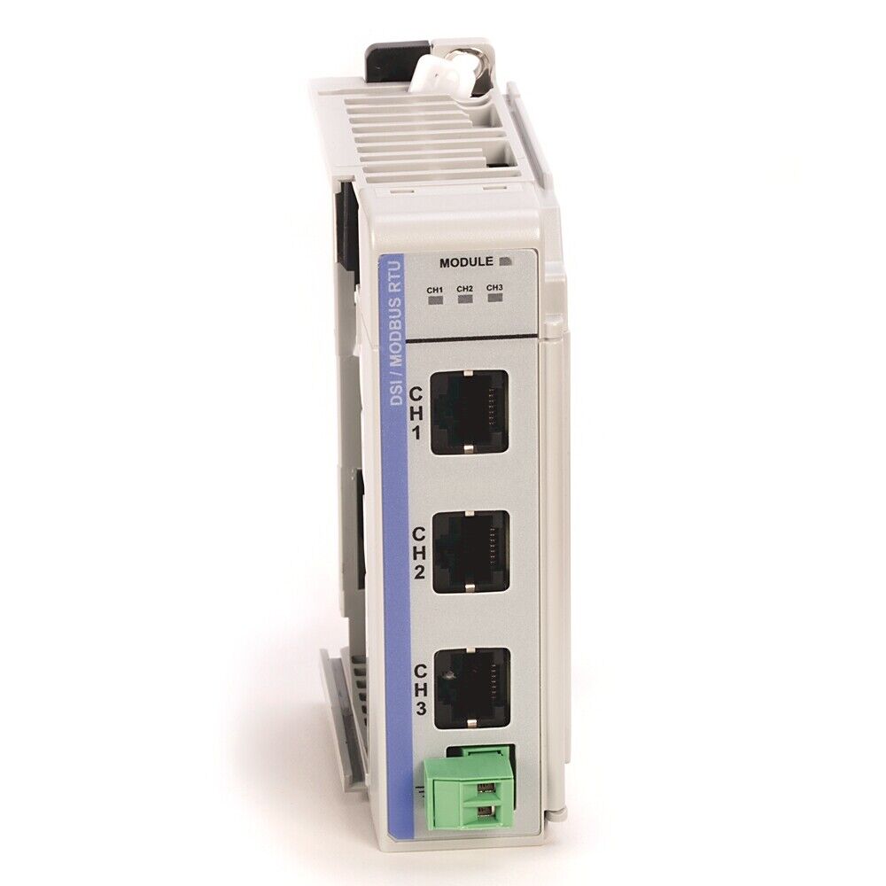 Allen-Bradley 1769-OA16 CompactLogix Output Module. DSI / MODBUS RTU interface, CH1, CH2, CH3 ports