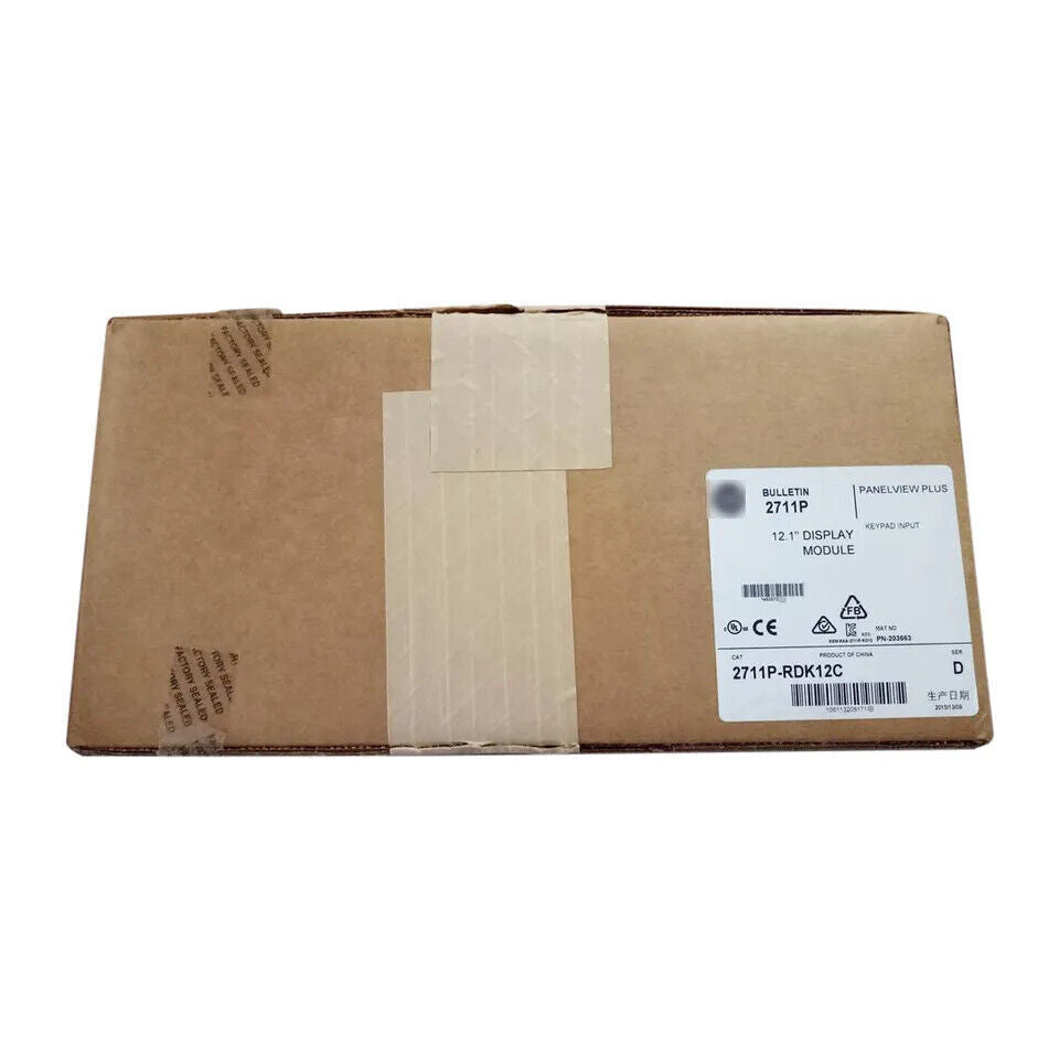 Allen-Bradley 2711P-RDK12C PanelView Plus 12.1" Display Module in Box, New in Box, Keypad Input, Industrial Automation Parts