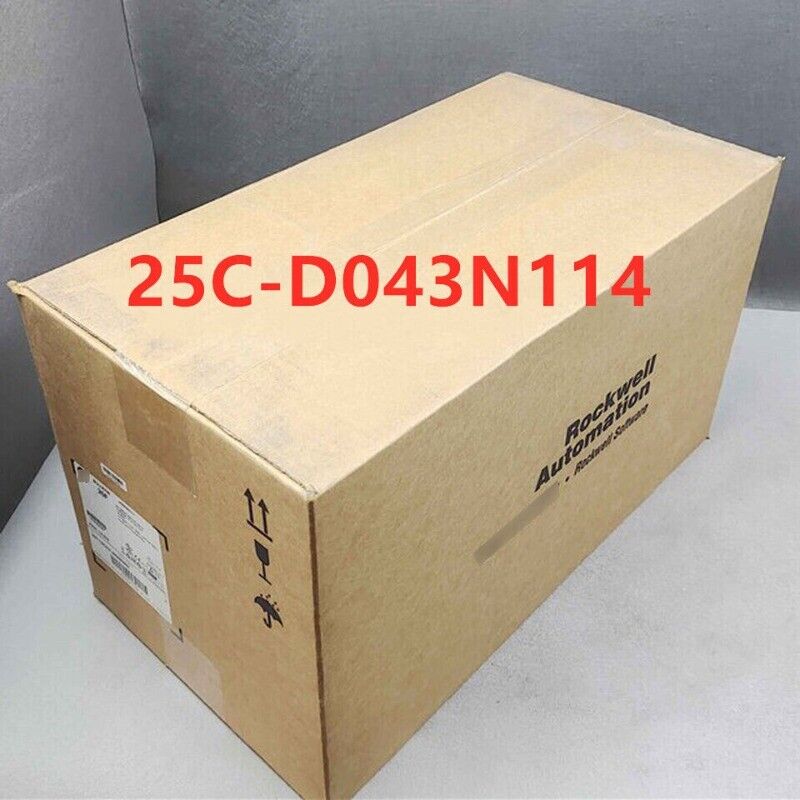 Allen-Bradley 25C-D043N114 PowerFlex 527 AC Drive box, new industrial automation part