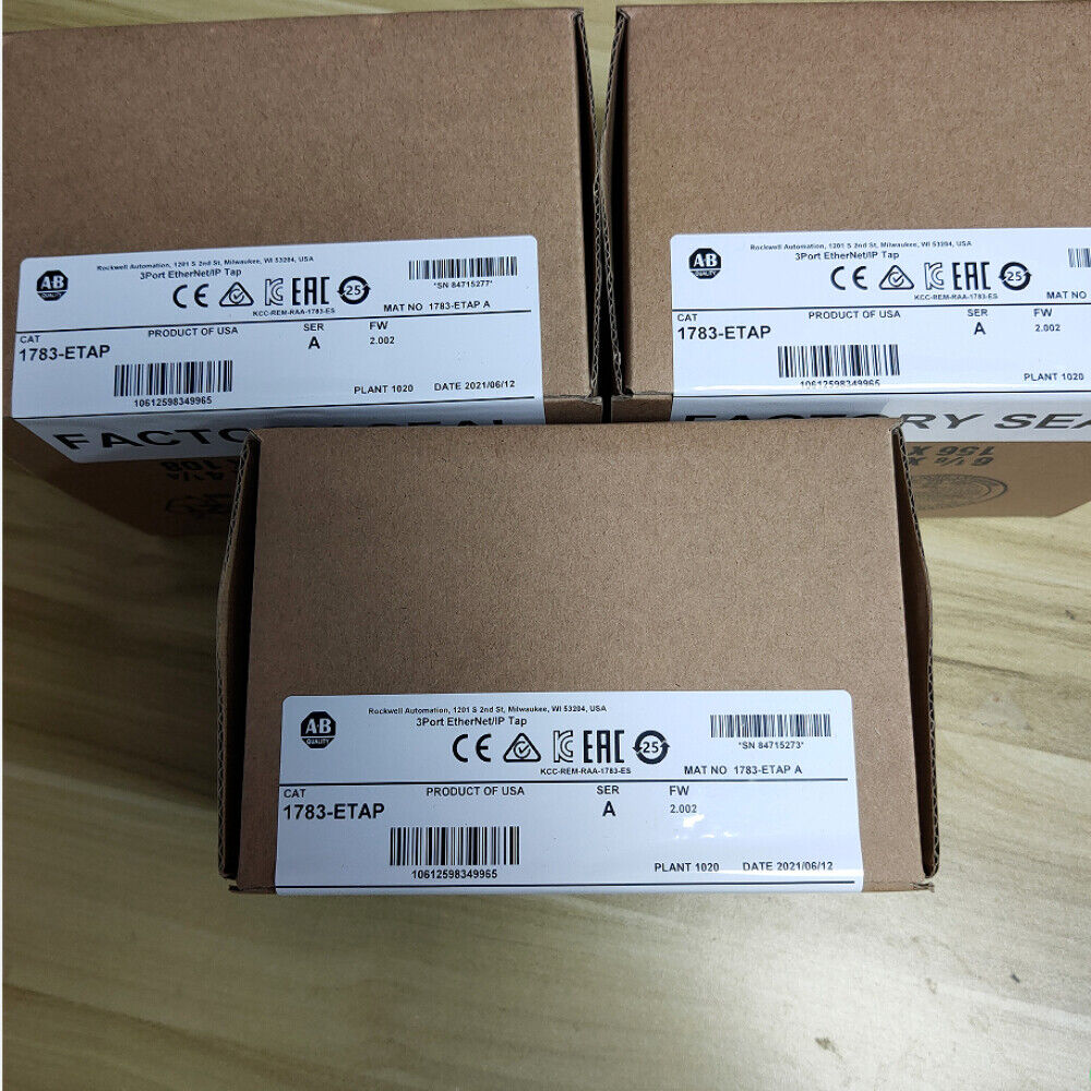 Allen-Bradley 1783-ETAP Ethernet Tap Module Boxes, Industrial Automation Parts