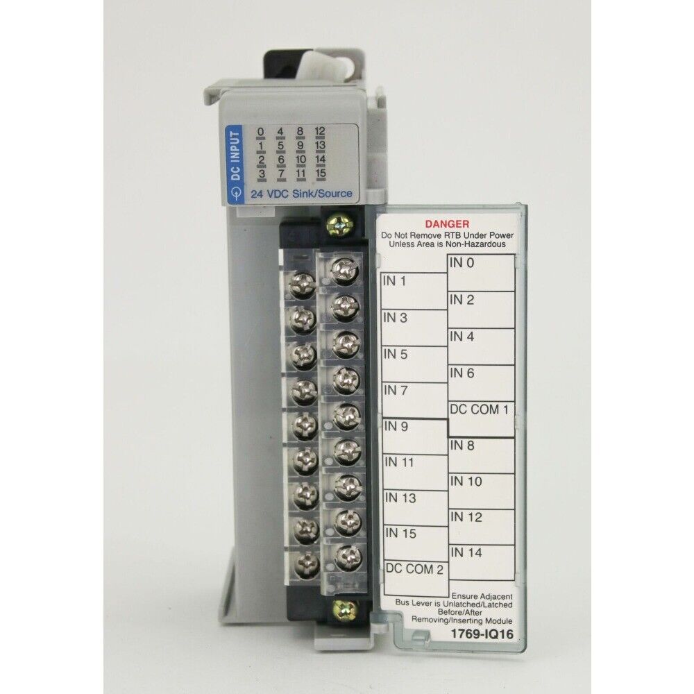 Allen-Bradley 1769-IQ16 CompactLogix 16-point 24V DC Input Module, industrial automation part