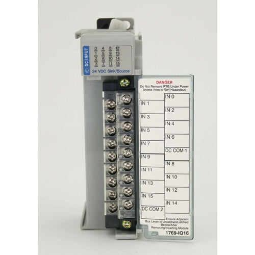 Allen-Bradley 1769-IQ16 CompactLogix 16-point 24V DC Input Module, industrial automation part