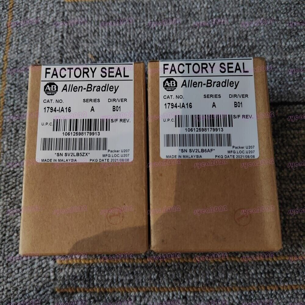 Allen-Bradley 1794-IA16 Flex I/O module, Factory Sealed, industrial automation part, AC input