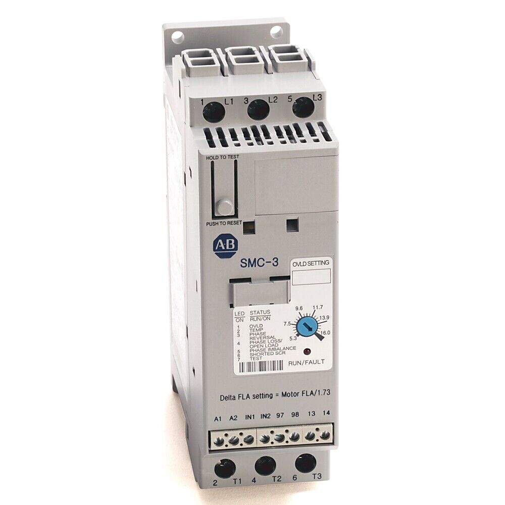 Allen-Bradley SMC-3 Smart Motor Controller, 43A, New Sealed