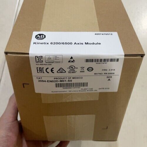 Allen-Bradley Kinetix 6200/6500 Axis Module 2094-EN02D-M01-S0 in Box