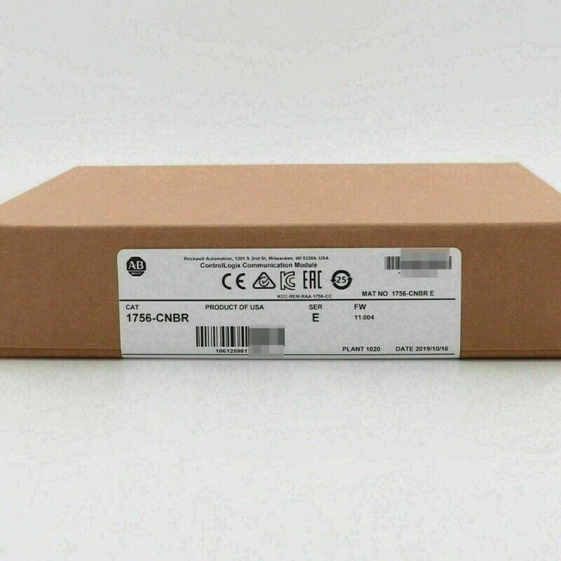 Allen-Bradley 1756-CNBR ControlLogix Communication Module, Series E, industrial automation part.