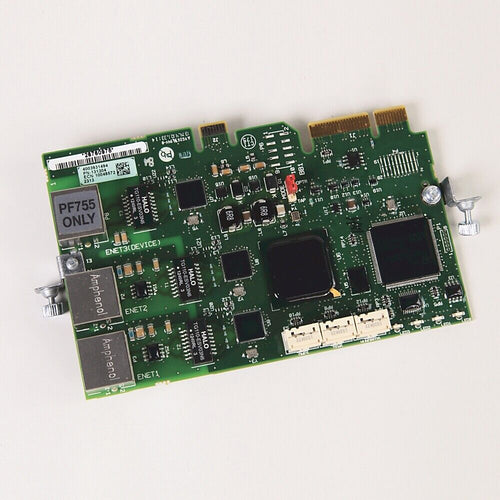 Allen-Bradley PowerFlex 750-Series EtherNet/IP module with multiple ports and components, likely for industrial automation.