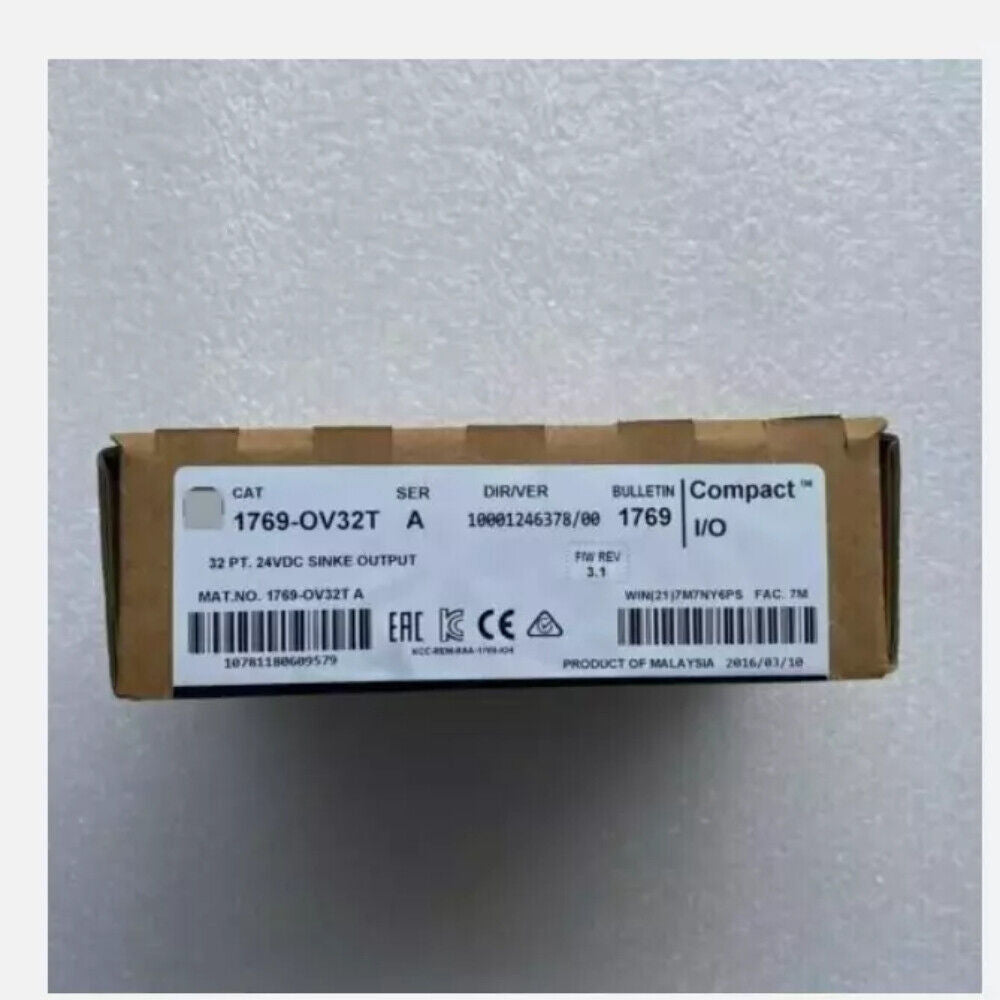 Allen-Bradley Compact I/O 1769-OV32T PLC Module, 32 Point 24VDC Sink Output, Industrial Automation Part