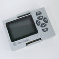 Allen-Bradley PLC controller with screen and buttons.  Industrial automation equipment.