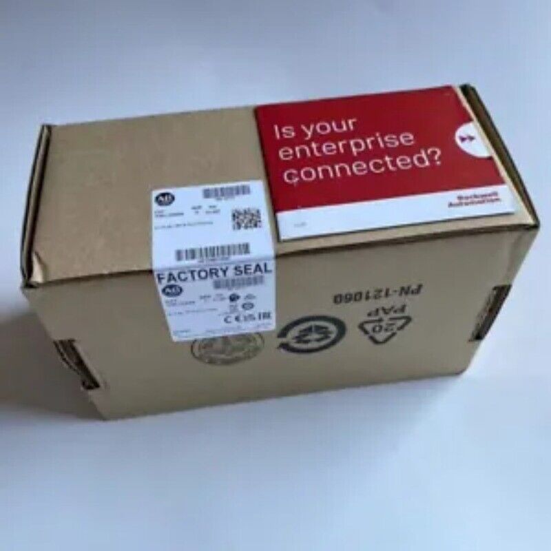 Allen-Bradley 1766-L32AWA PLC Controller in factory-sealed packaging. 'Is your enterprise connected?'