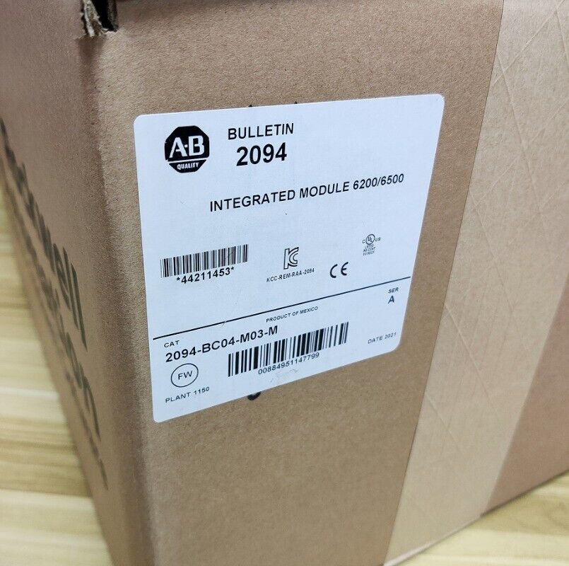 Allen-Bradley 2094-BC04-M03-M Integrated Module, Bulletin 2094 Series A, NEW IN BOX