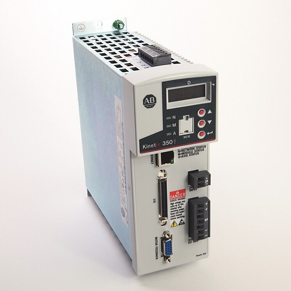 Allen-Bradley Kinetix 350 Servo Drive, EtherNet/IP, 3.0 kW, Panel mount,  2097-V34PR6, for precise motion control