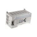 Allen-Bradley MicroLogix 1400 PLC, silver industrial controller with display and MicroLogix 1400 text.
