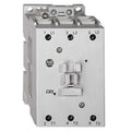 Allen-Bradley 100-C85D00 Ser A Contactor, front view with terminals labeled 1-6, AB logo, and C85 text.