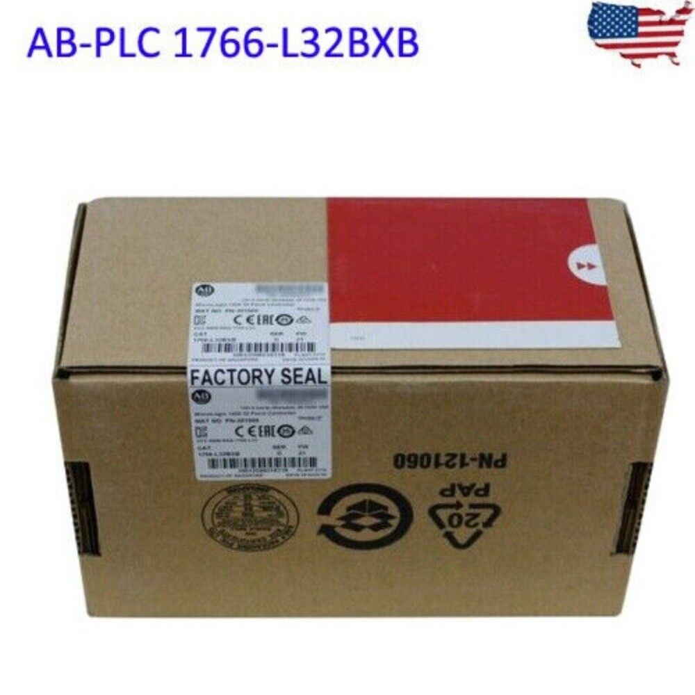 Allen-Bradley 1766-L32BXB MicroLogix 1400 Controller, Factory Sealed in Box, Industrial Automation PLC