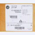 Allen-Bradley 2711P-T15C4D1 PanelView Plus Terminal, 15" Assembled Color Unit, Touch Input, 64MB Flash, Industrial Automation