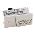Allen-Bradley 1763-MM1 SER A MicroLogix 1100 Memory Module, grey plastic, Made in Singapore.