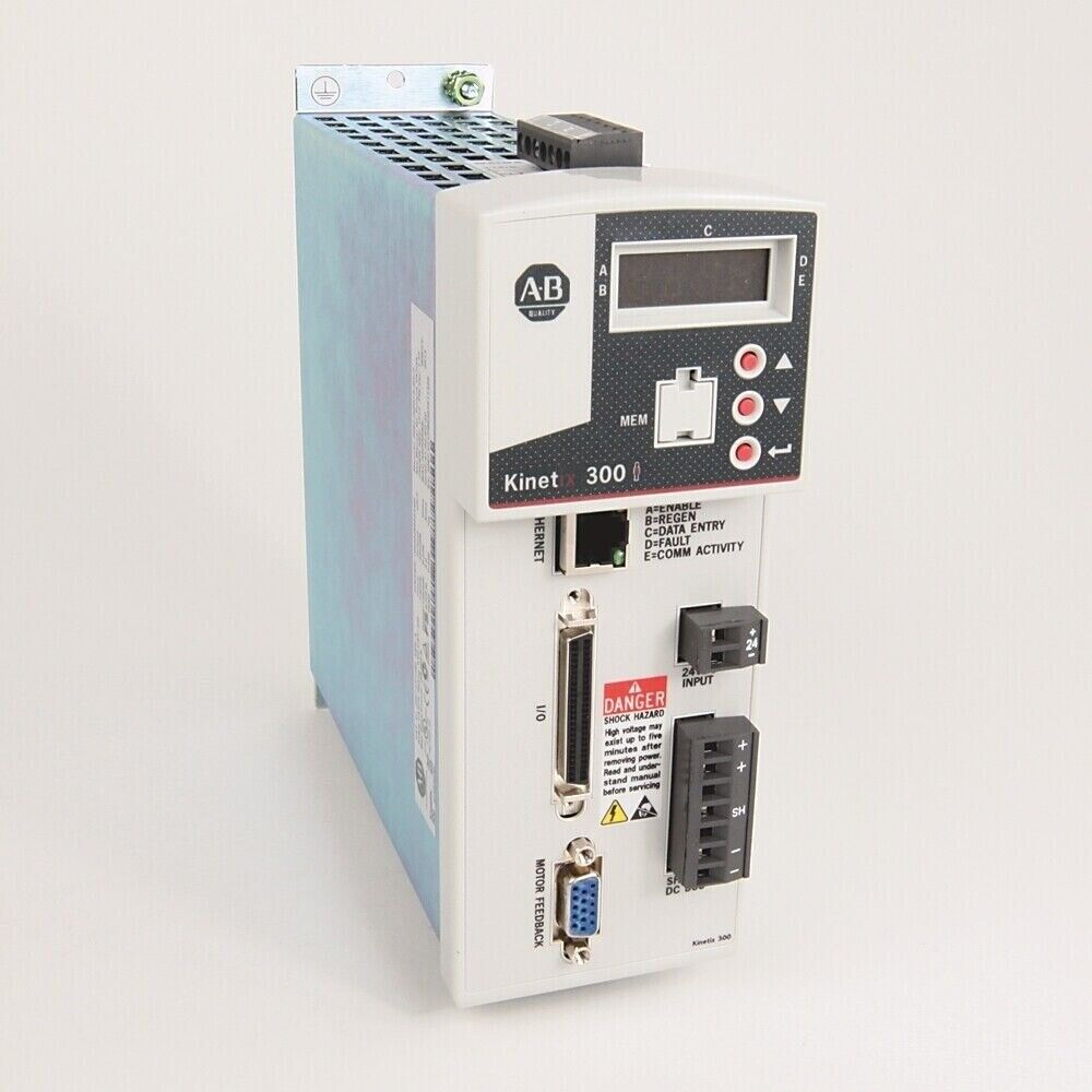 Allen-Bradley Kinetix 300 Servo Drive, 2097-V33PR5, EtherNet/IP, Compact design for motion control.