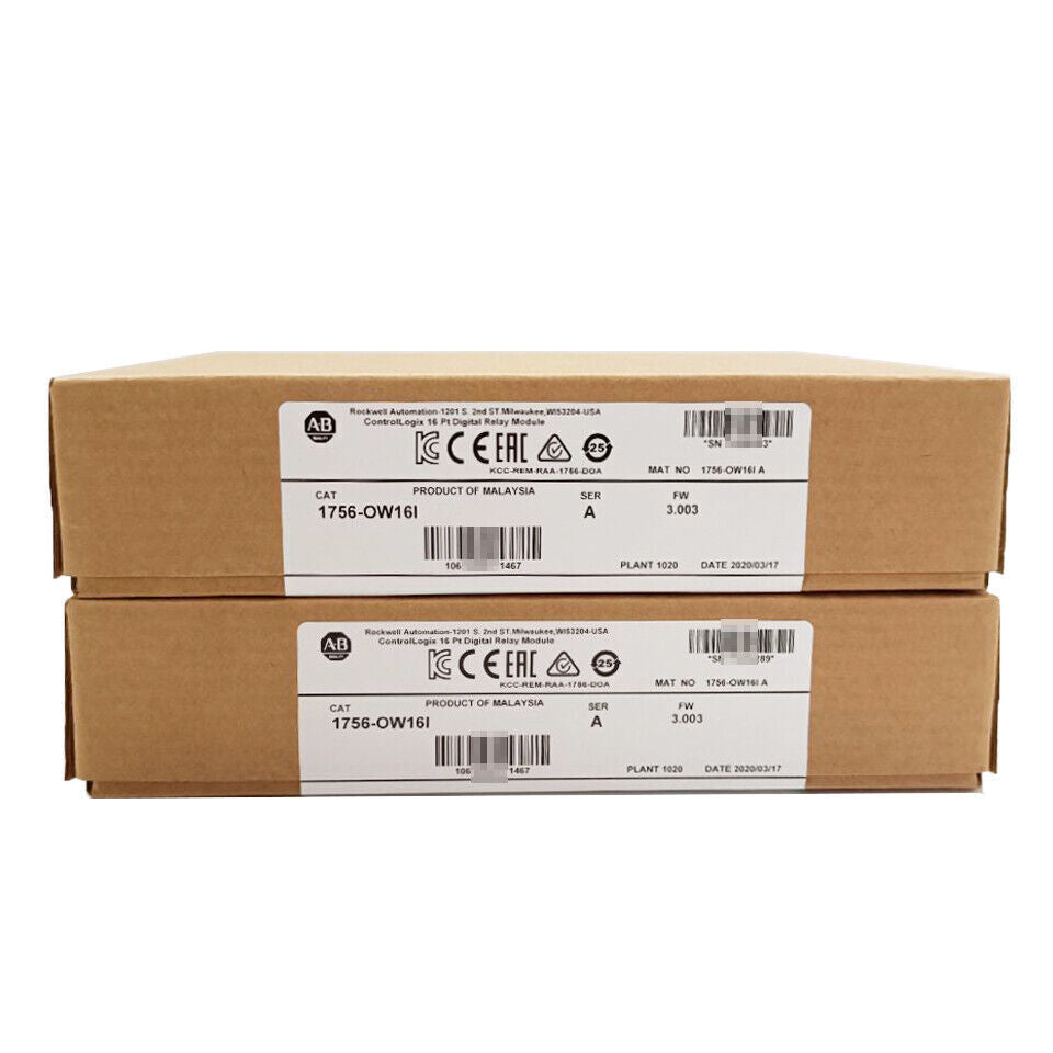 Allen-Bradley 1756-OW16I ControlLogix Digital Relay Module boxes, factory sealed, industrial automation parts