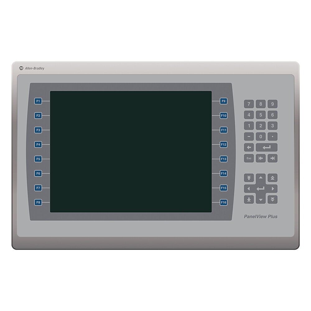 Allen-Bradley PanelView Plus 7 15" HMI Interface with Function Keys and Keypad