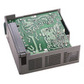 Allen-Bradley 1746-P1 power supply module, green circuit board in gray housing, for SLC 500.