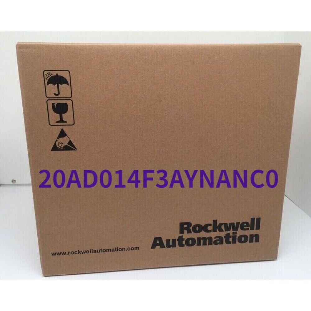 Allen-Bradley PowerFlex 70 AC Drive packaging, 20AD014F3AYNANC0, Rockwell Automation