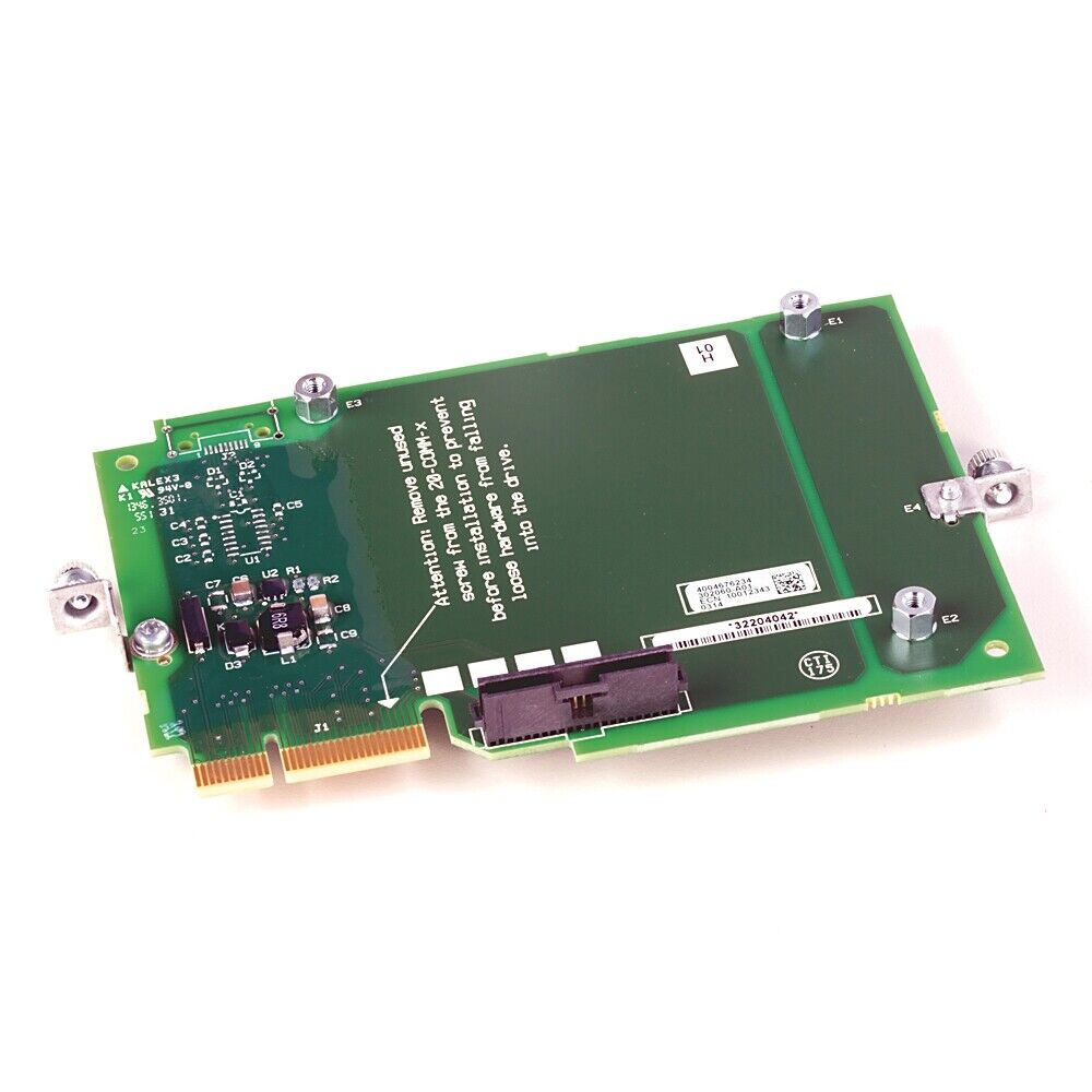 Allen-Bradley 20-750-20COMM PowerFlex Inverter Communication Card, circuit board with safety instructions.