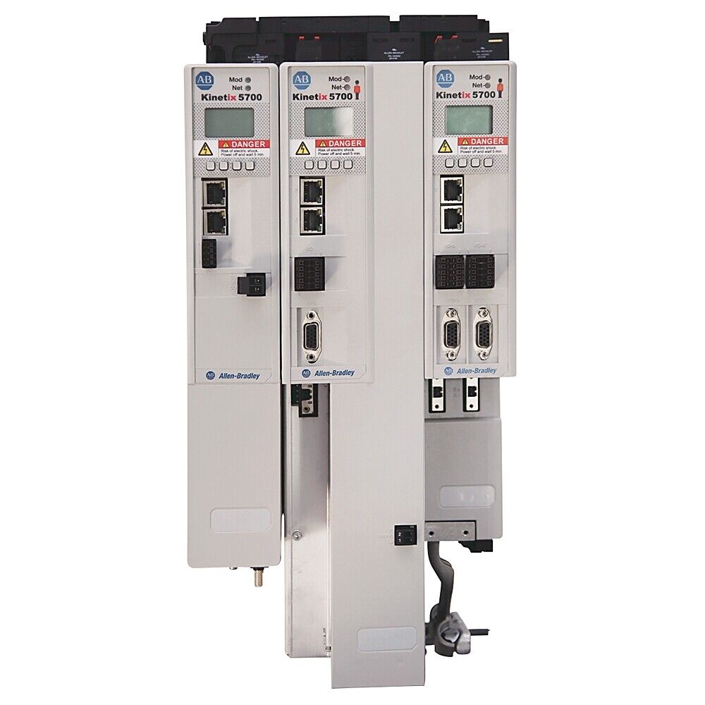 Allen-Bradley Kinetix 5700 series power supply modules, industrial automation equipment.