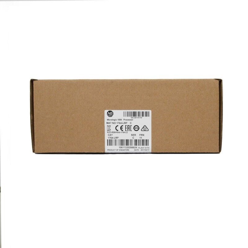 Allen-Bradley 1764-LRP SER C MicroLogix 1500 Processor PLC box, factory sealed product of Singapore