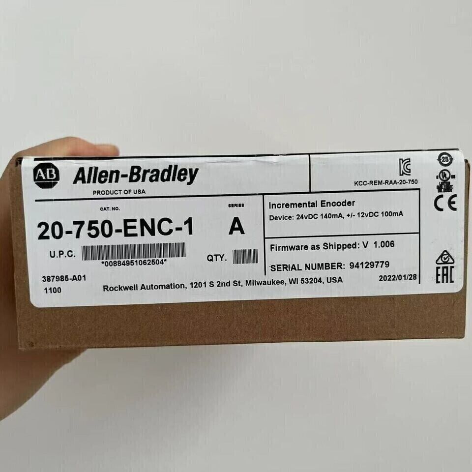Allen-Bradley 20-750-ENC-1 Incremental Encoder Module, PLC component