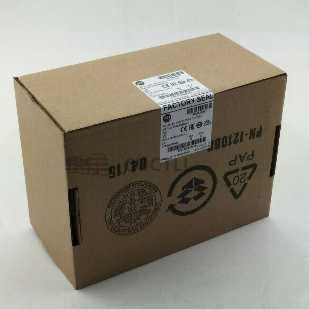 Allen-Bradley 1764-24BWA MicroLogix 1500 PLC in factory sealed box, Minneapolis origin