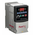 Allen-Bradley PowerFlex 40 AC Drive, digital display with 50.0 reading, control buttons, and brand logo.