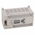 Allen-Bradley MicroLogix 1400 (1766-L32AWA) PLC Controller, compact design with LCD screen, Ethernet and communication ports.