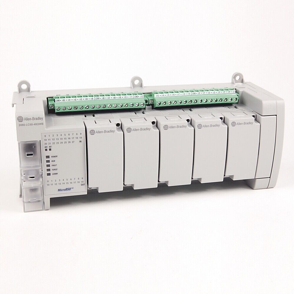 Allen-Bradley 2080-LC50-48QWB Micro850 PLC Controller, EtherNet/IP, new