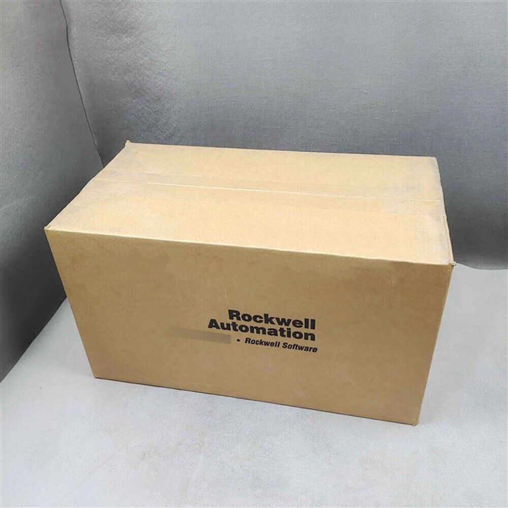 Allen-Bradley PowerFlex 70 AC Drive box, featuring Rockwell Automation label, brown cardboard packaging