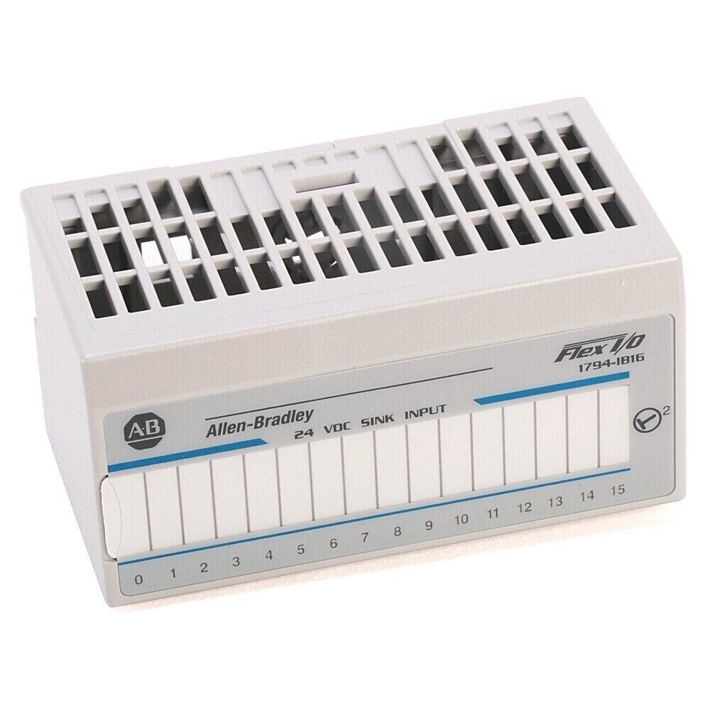 Allen-Bradley Flex I/O 1794-IB16D Input Module, 24VDC, PLC module, industrial automation part.