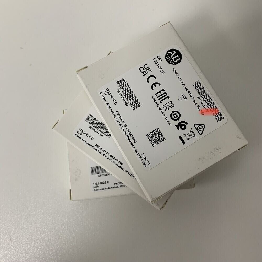 Allen-Bradley 1734-IR2E C Point I/O Module boxes, new industrial automation parts