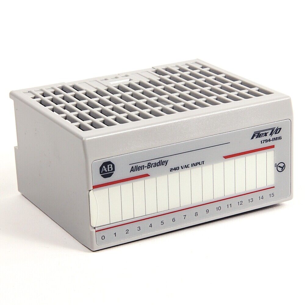 Allen-Bradley 1794-IM16 Flex I/O 16 Point Digital Input Module, grey industrial automation part