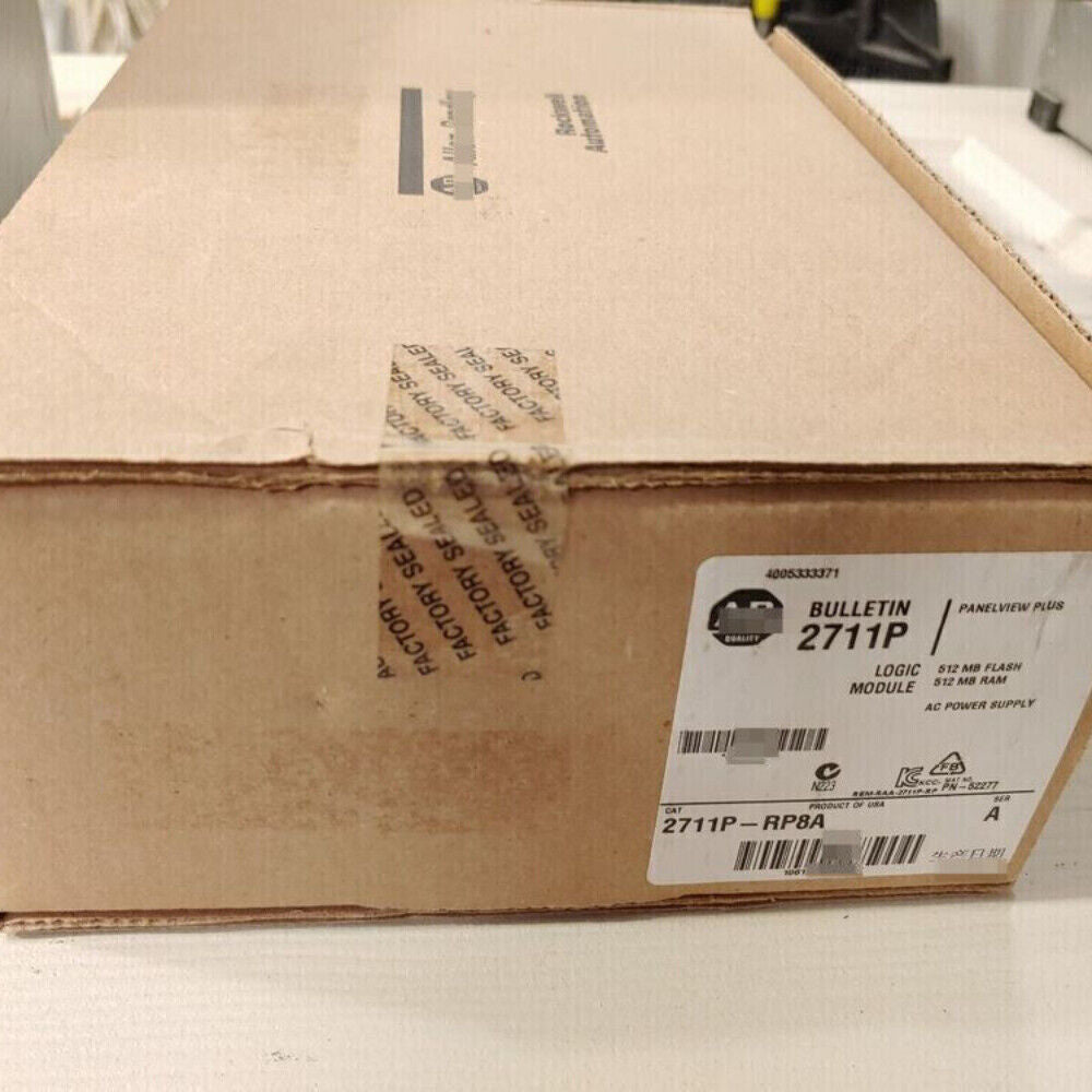 Allen-Bradley PanelView Plus 6 Logic Module 2711P-RP8A box, factory sealed, industrial automation part
