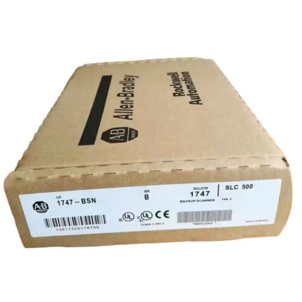 Allen-Bradley 1747-BSN SLC 500 Backup Scanner Module in box, PLC product
