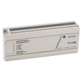 Allen-Bradley MicroLogix 1000 PLC controller. Features include DC inputs, outputs, and power indicators.