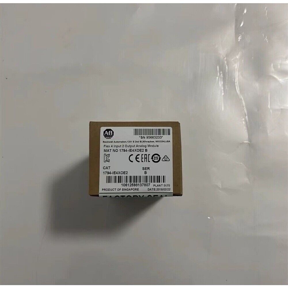 Allen-Bradley 1794-IE4XOE2 Flex Analog Module, 4 Input 2 Output, Industrial Automation Part