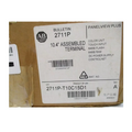 Allen-Bradley 2711P PanelView Plus Terminal in box, 10.4" assembled, color unit, touch input, 64MB flash.
