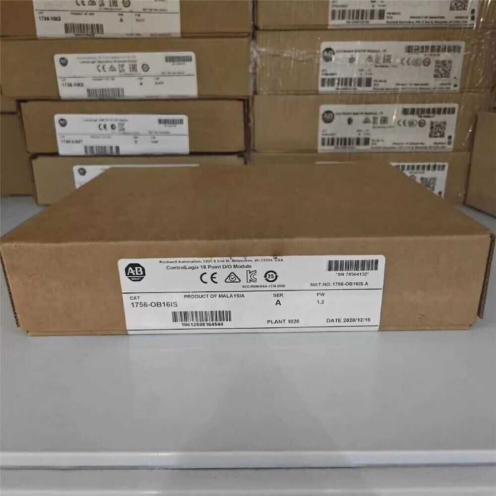 Allen-Bradley 1756-OB16IS ControlLogix 16 Point D/O Module in original box